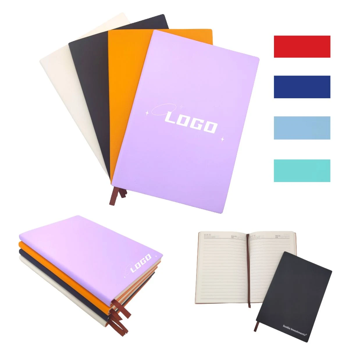 soft PU Business Notebook 1