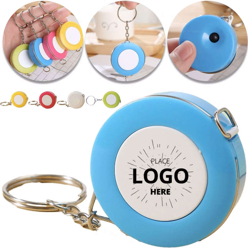 59.06 Inch Pastel Shade Tape Measure Key Fob