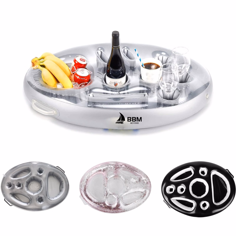 Inflatable PVC Drink Holder Tray