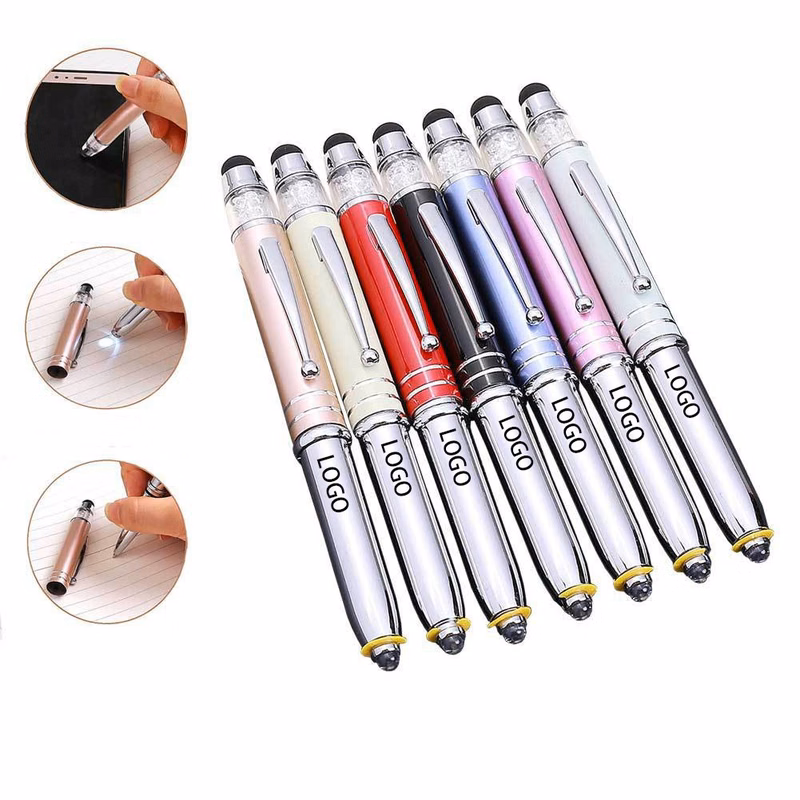 3 in 1 Stylus Ball Pen and LED Lights