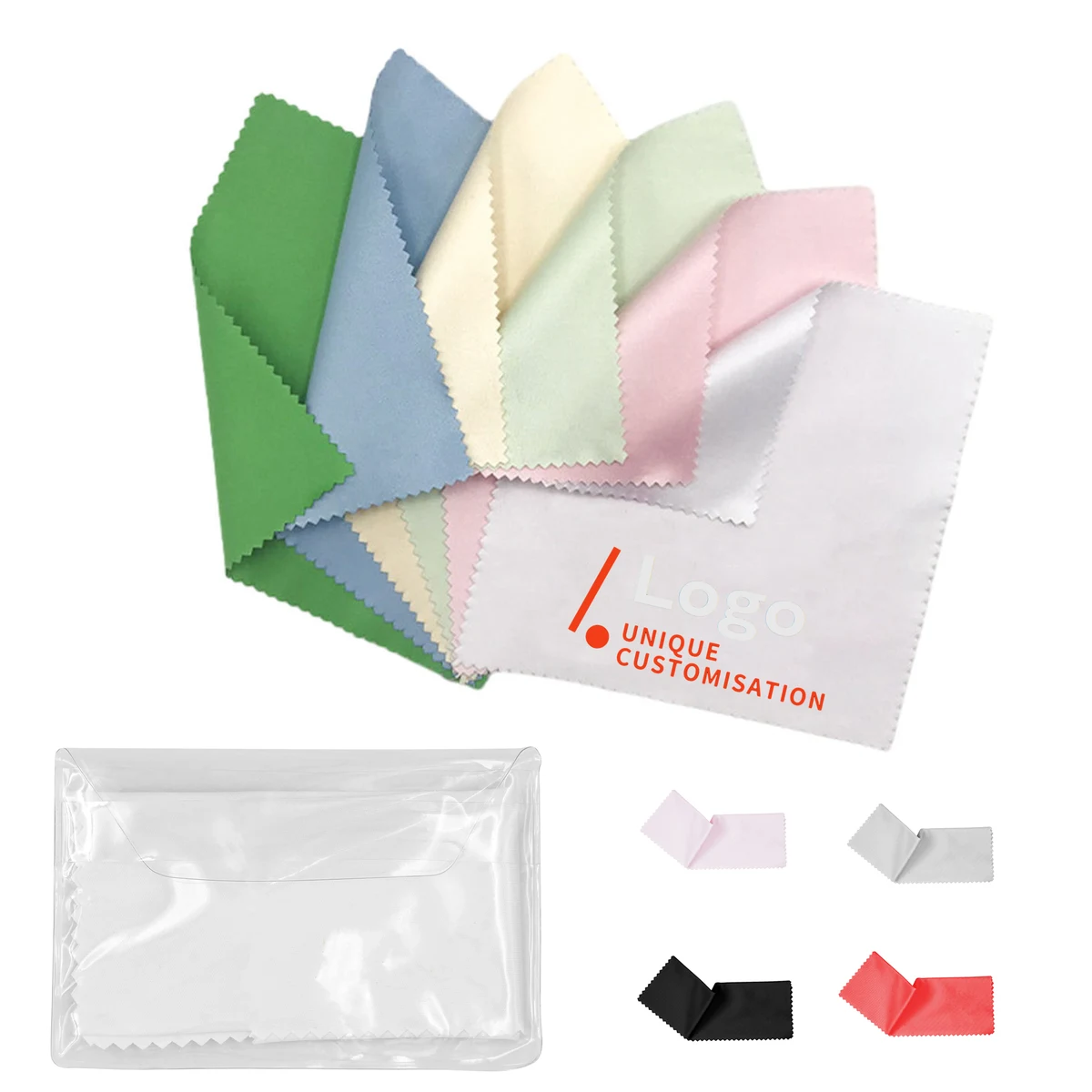 6" X 6" Microfiber Cleaning Cloth 1