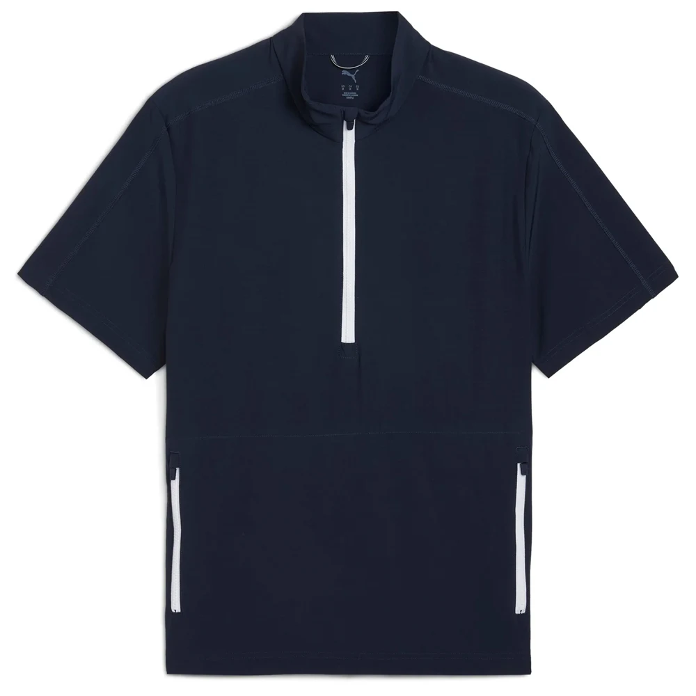 PUMA® Ripguard Short Sleeve Pullover Men's Golf Jacket 1