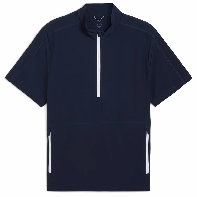PUMA® Ripguard Short Sleeve Pullover Men's Golf Jacket