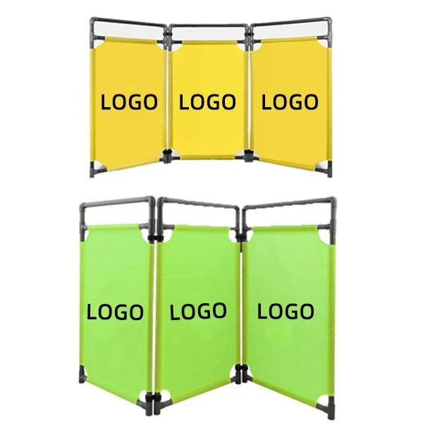 Portable Folding Plastic Cloth Barricade Barrier 1