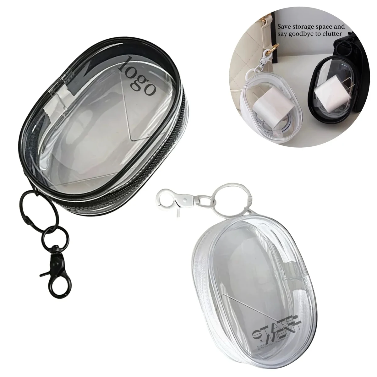 Waterproof Charger Storage Bag-Portable Travel Organizer 1