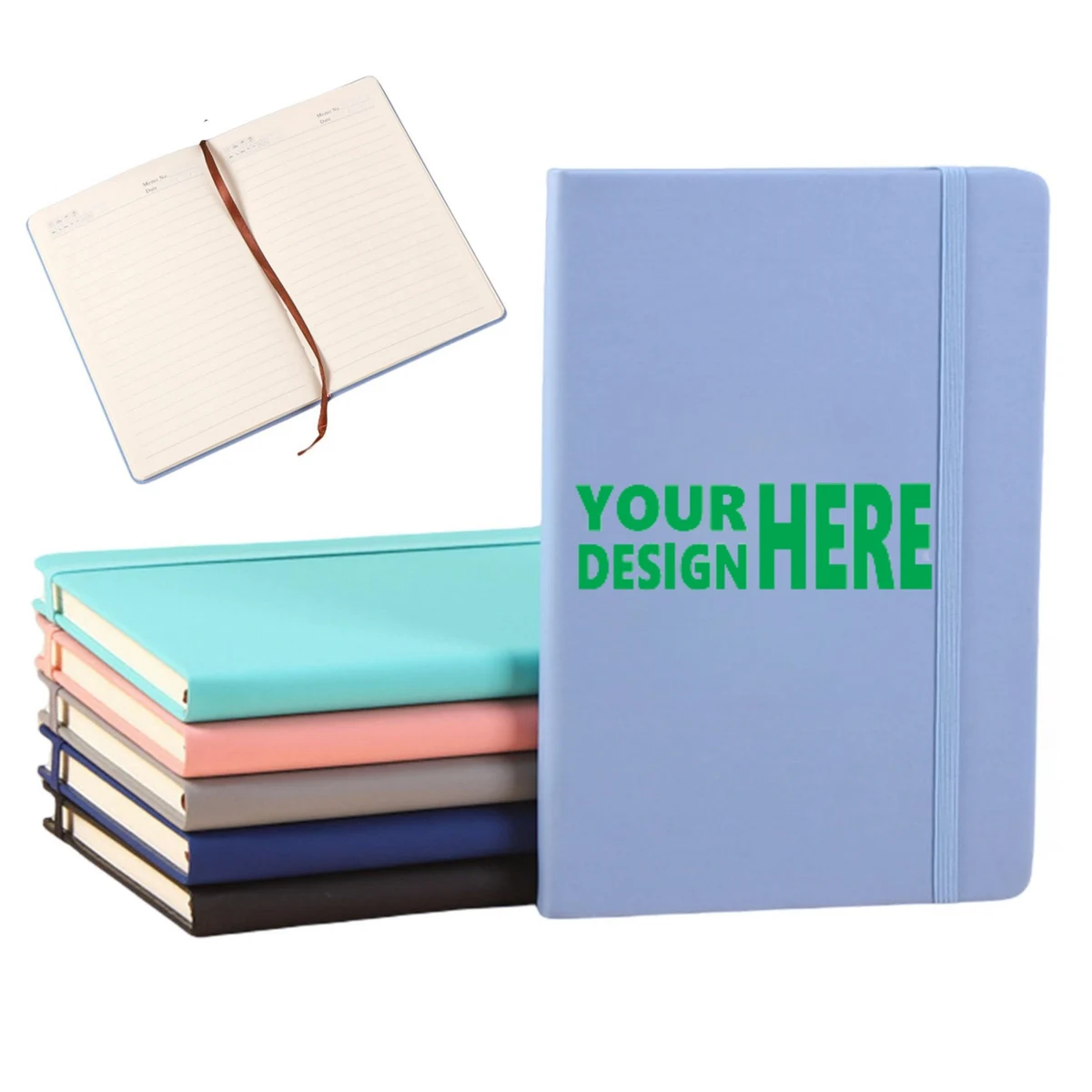 A5 Leatherette Hardcover Notebook 1