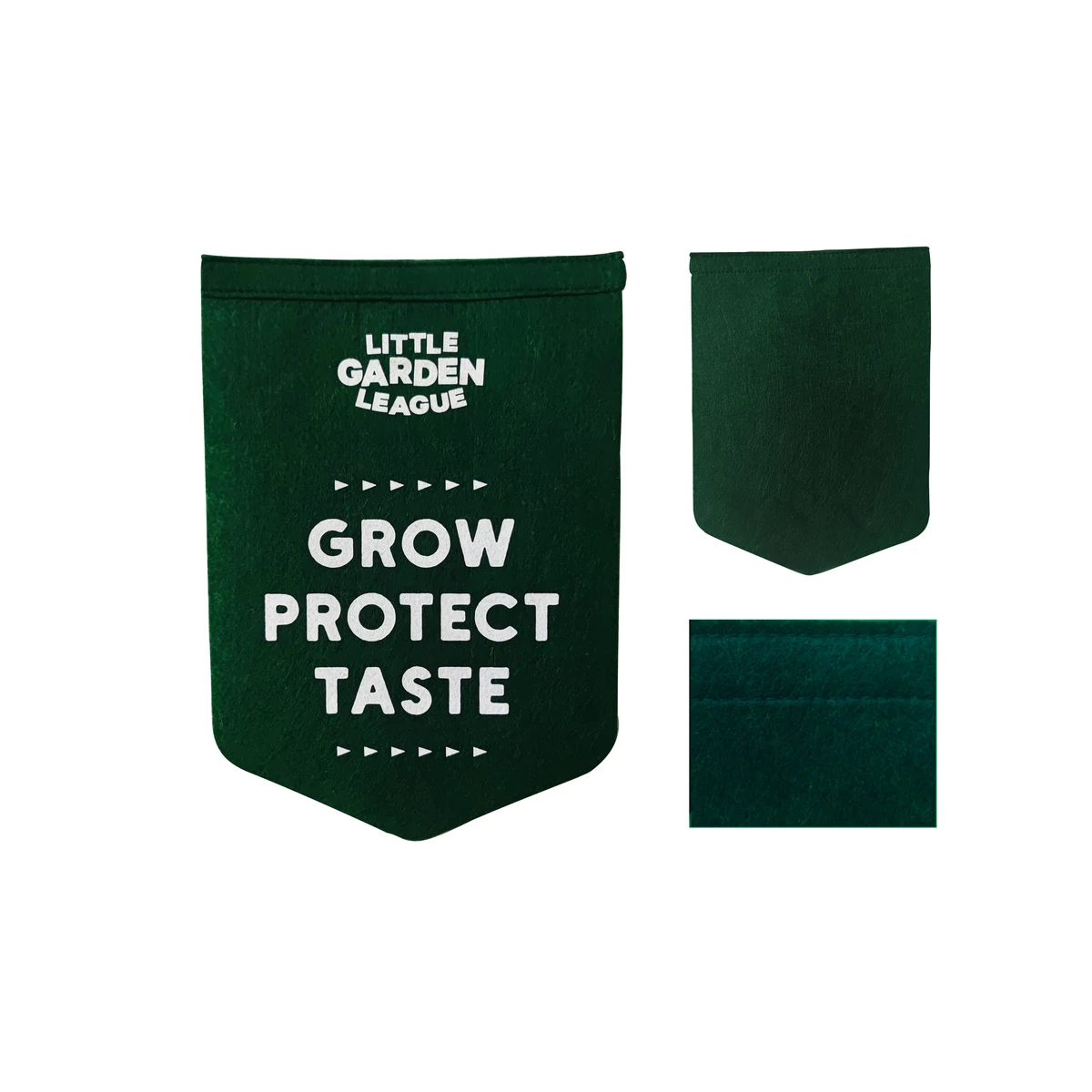 Custom Felt V Cut Flag 1