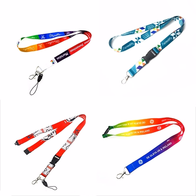 3/4" Lanyard with Buckle Clip