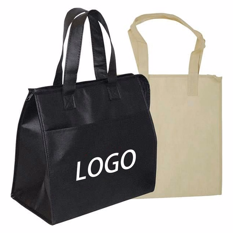 Non-Woven Insulated Zipper Tote