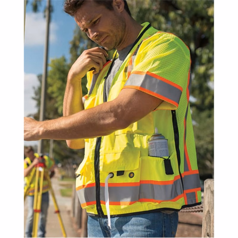 Kishigo Unisex Professional Surveyors Vest - S5010-5011