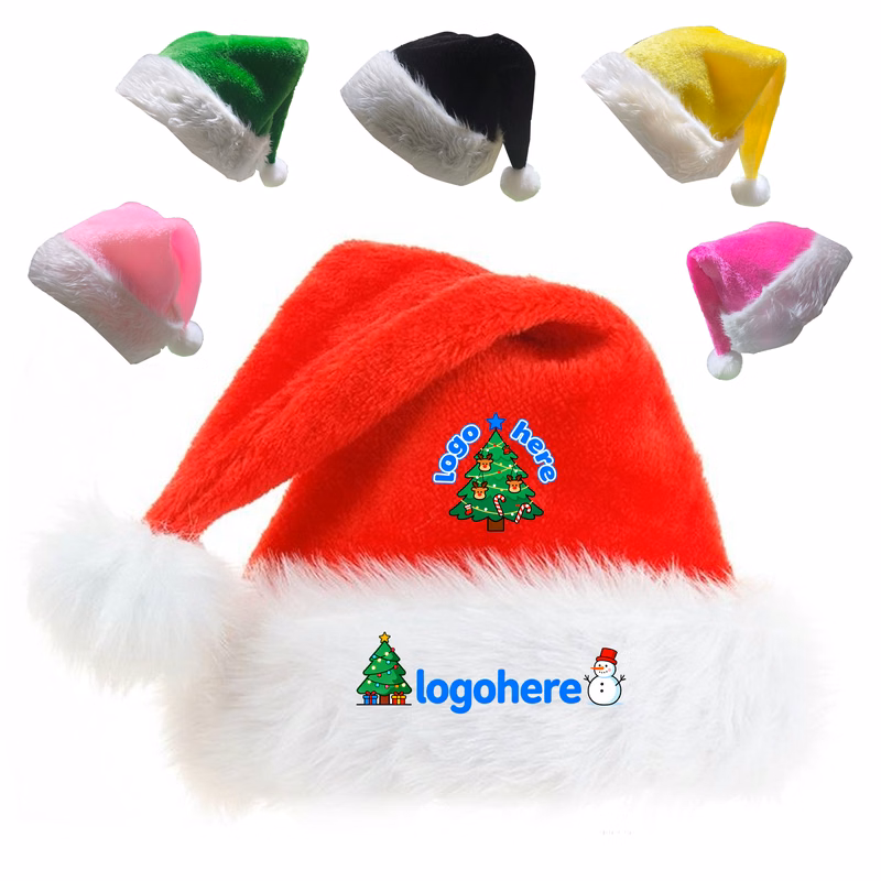 Plush Santa Party Hat