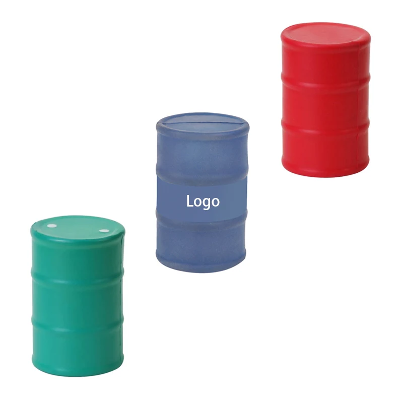 Oil Drum Shape Squeeze Toy Stress Reliever 1