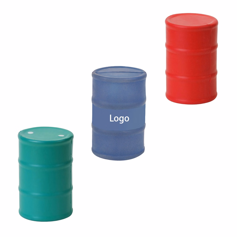 Oil Drum Shape Squeeze Toy Stress Reliever