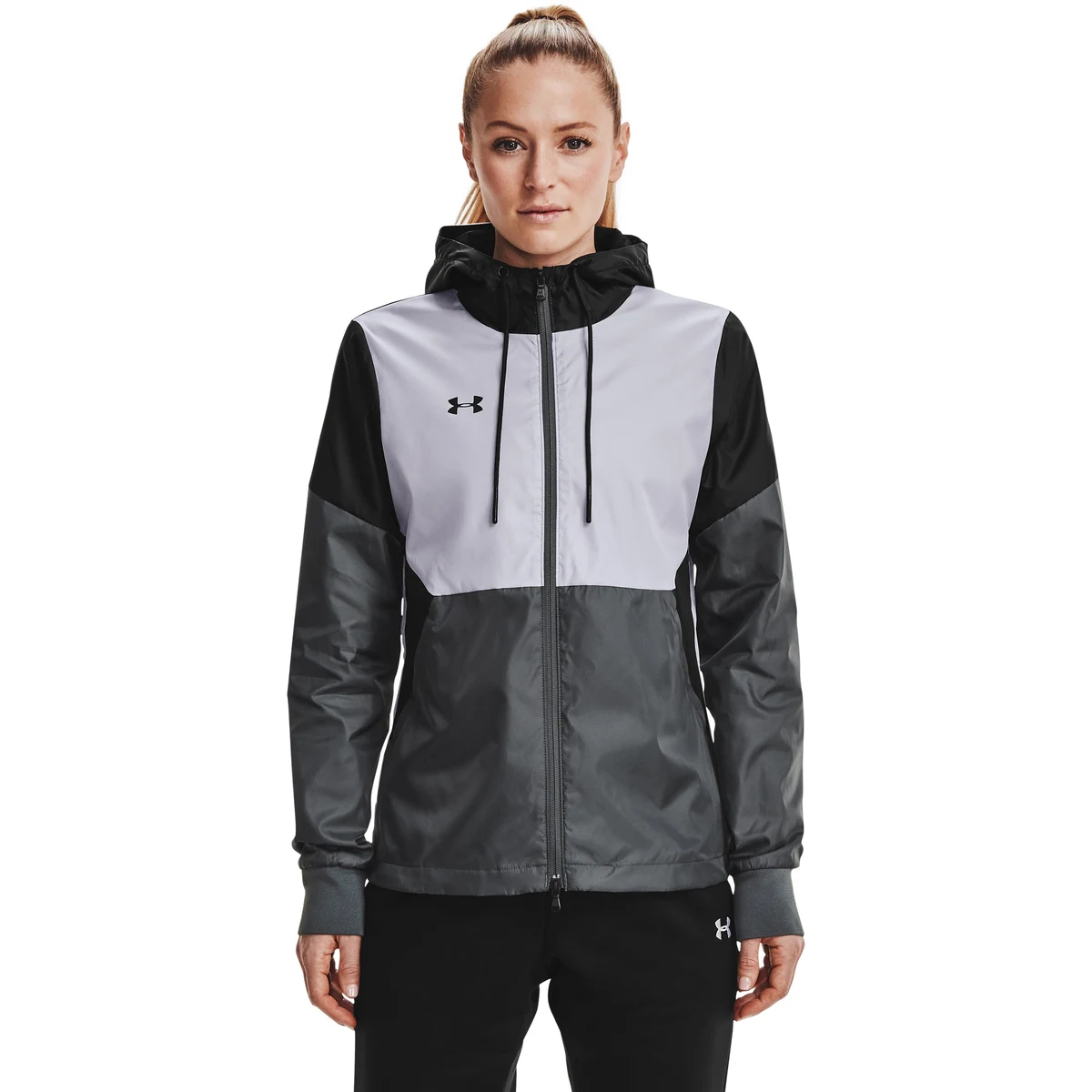 UA Legacy Team Women's Windbreaker Jacket 1