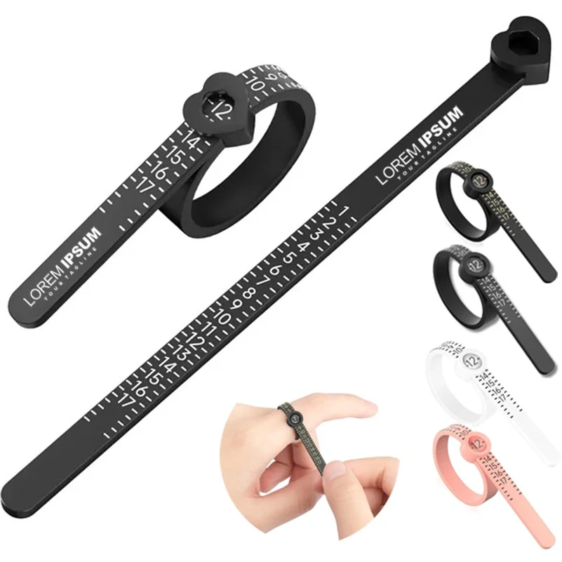 Ring Sizer 1-17 Measuring Tool with Magnified Glass 1