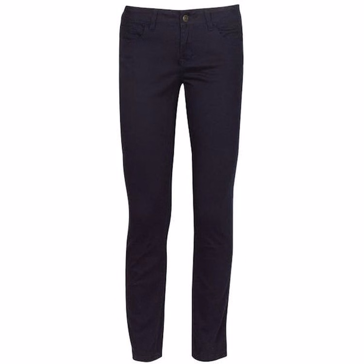 Juniors' Uniform Pants - Navy Size 13 Skinny Leg