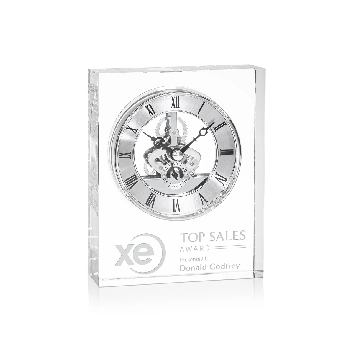 Ashland Clock - Silver Dial 1