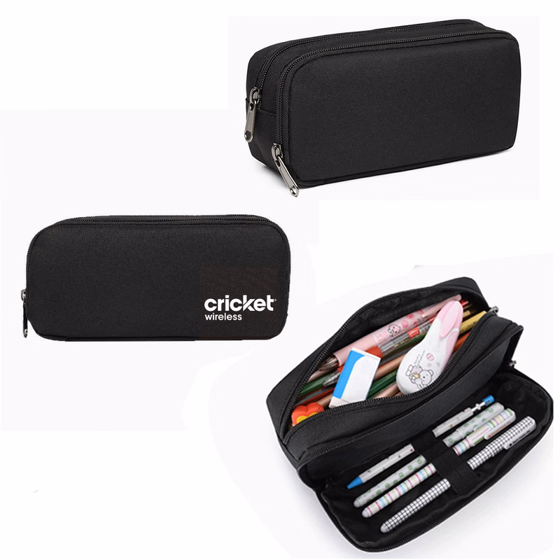 Large Capacity Double Layer Pencil Pouch Case