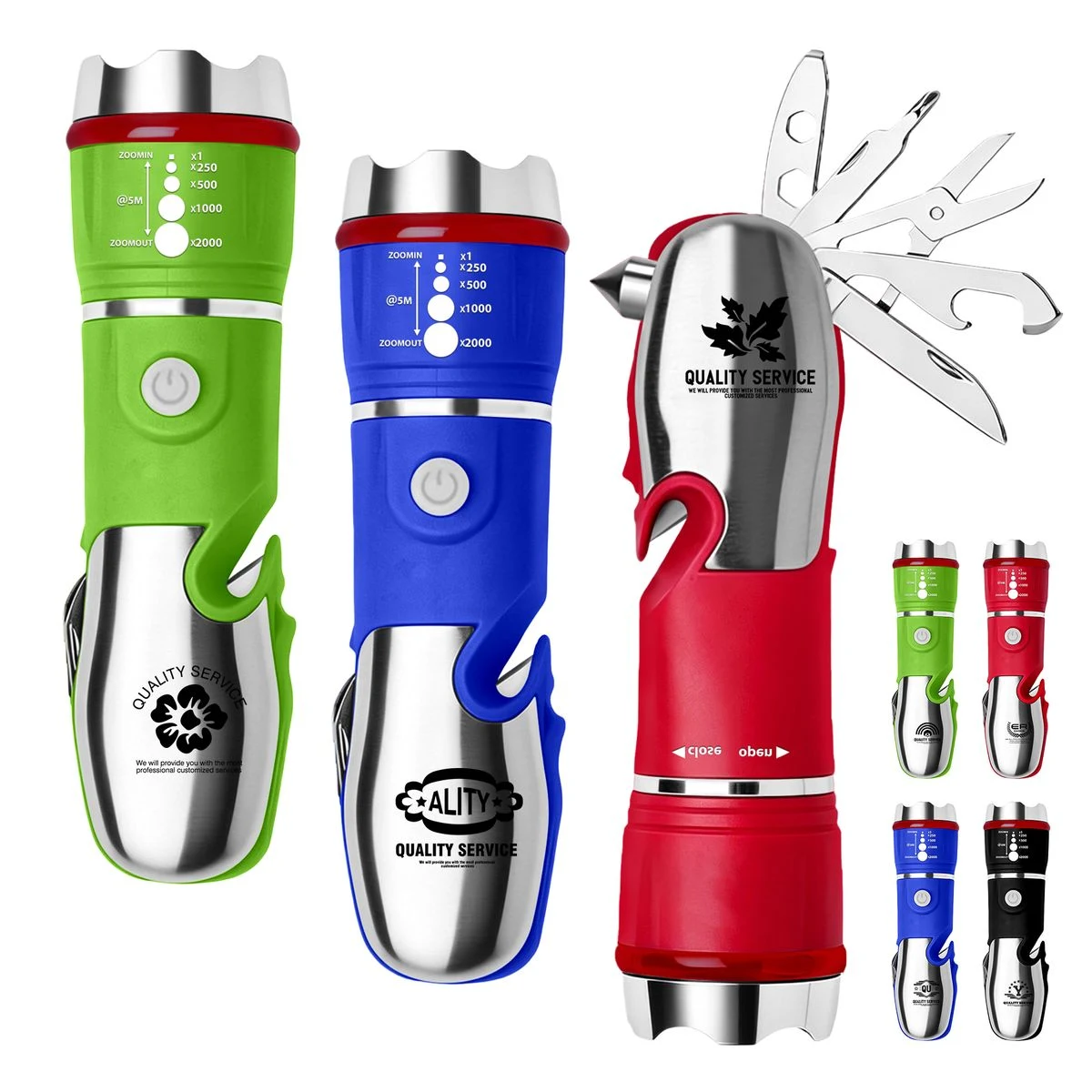 90-Lumen All-In-One Flashlight (6 Functions) 1