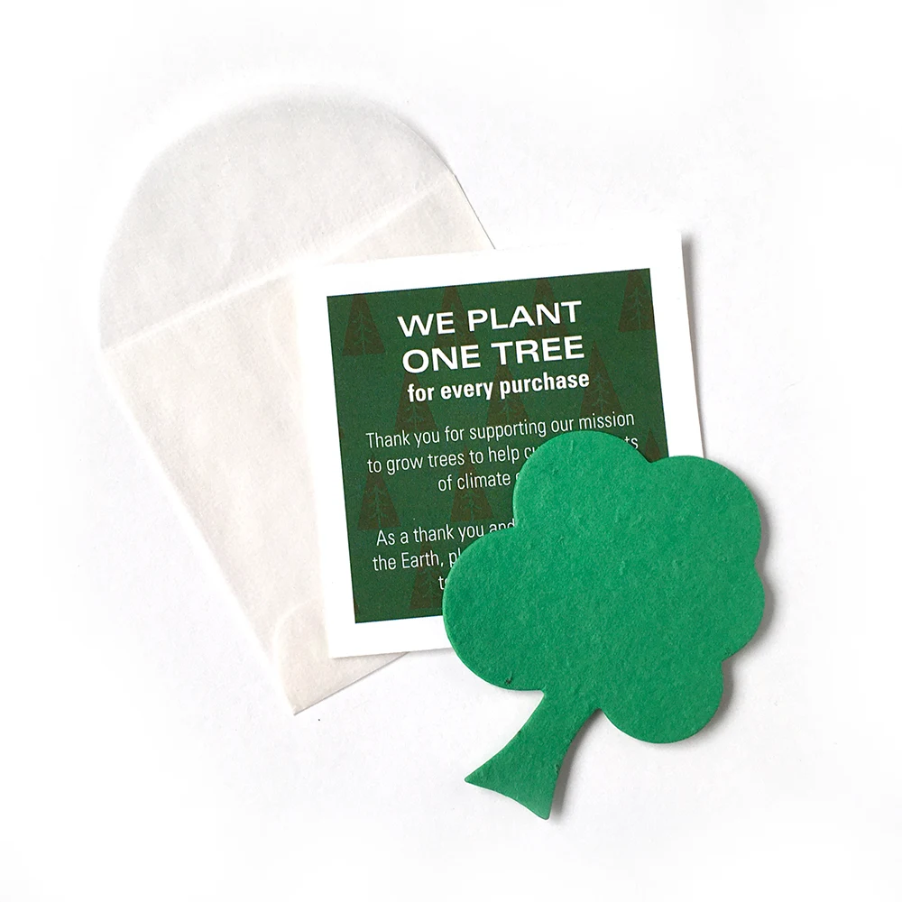 Packaged Seed Shape With Single-Sided Note 1