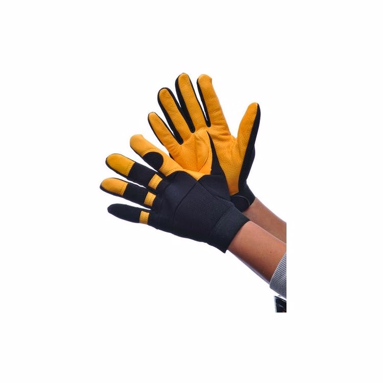Deer Skin Mechanic Gloves - Large
