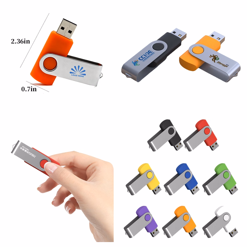 Creative Rotatable USB Drive Gift