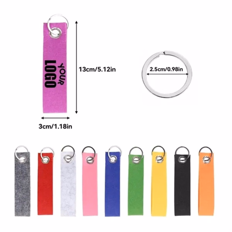 Felt keychain
