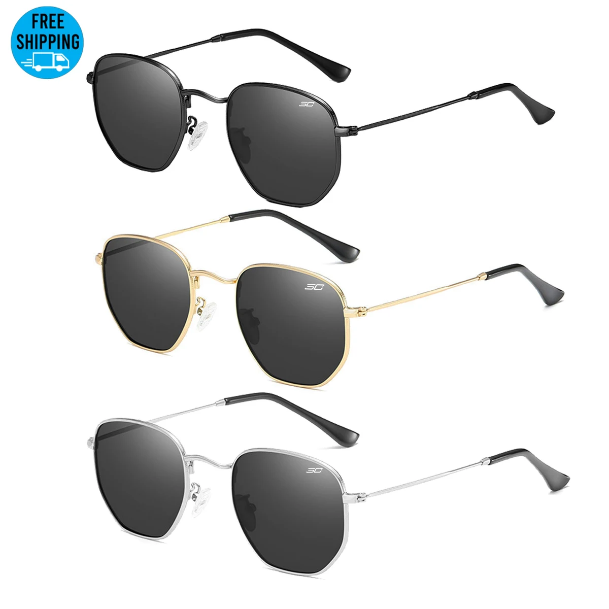 Polarized Fashion Sunglasses-Ocean 1