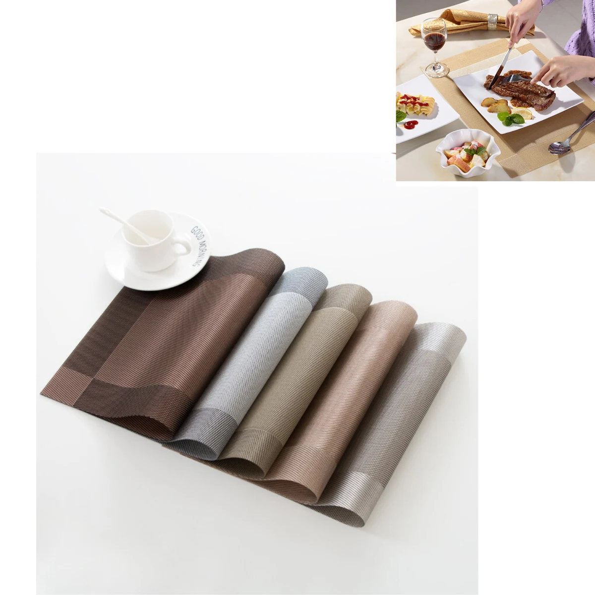 Insulated Non-Slip Table Placemat for Dining 1