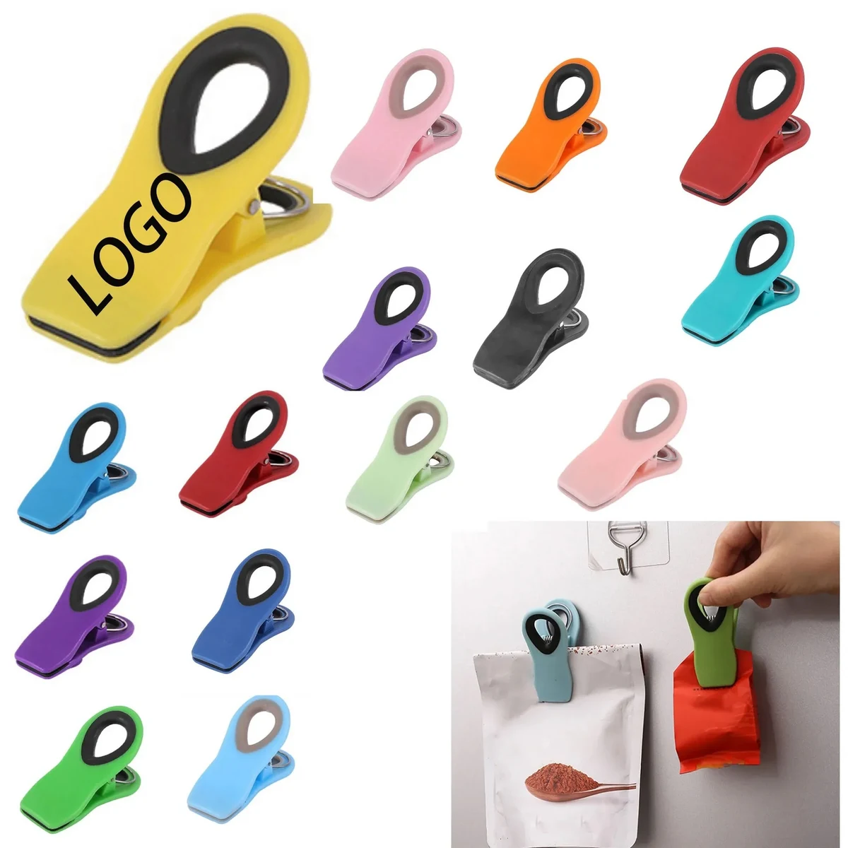 Magnetic Plastic Clip 1