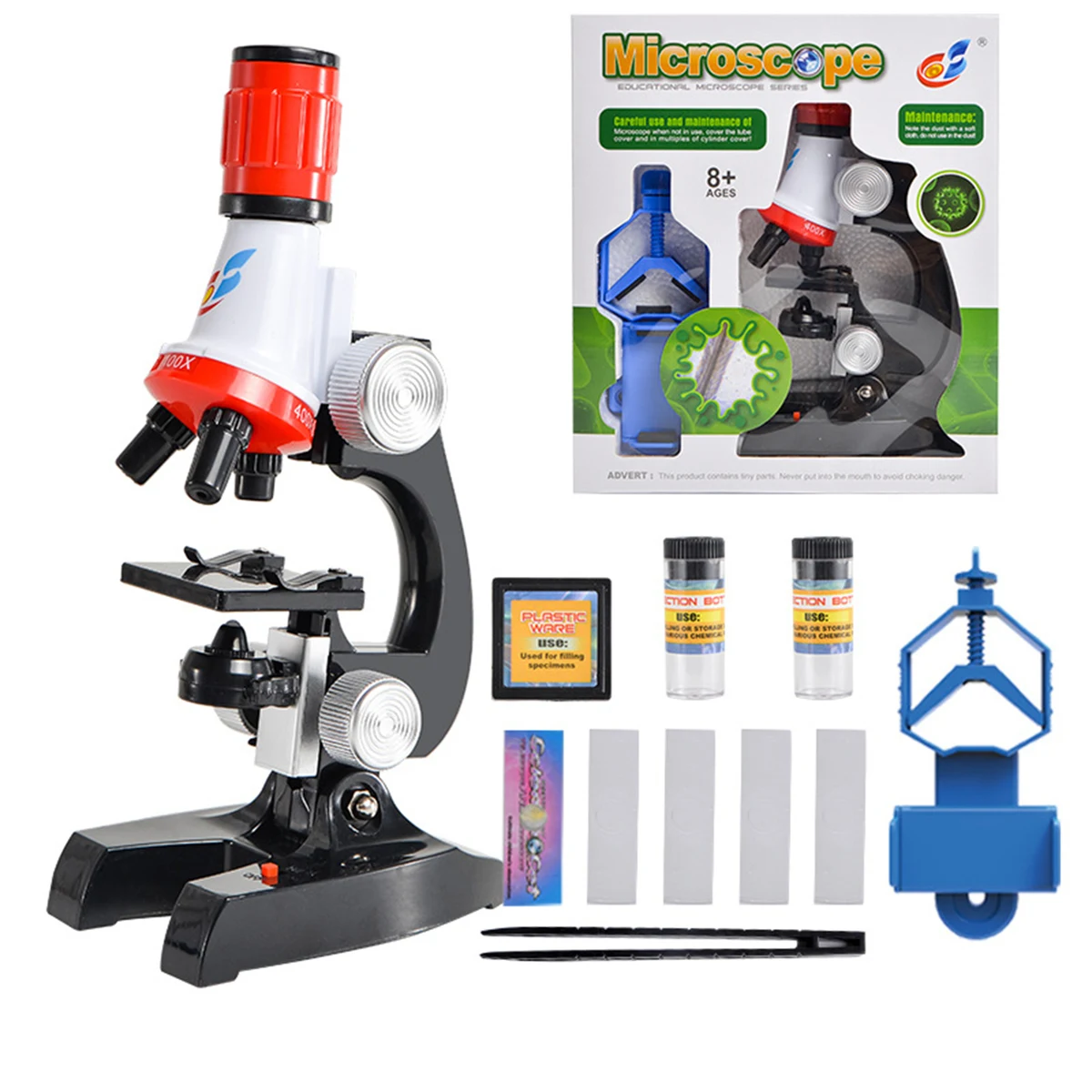 Kids Beginner Educational Magnification Microscope 1