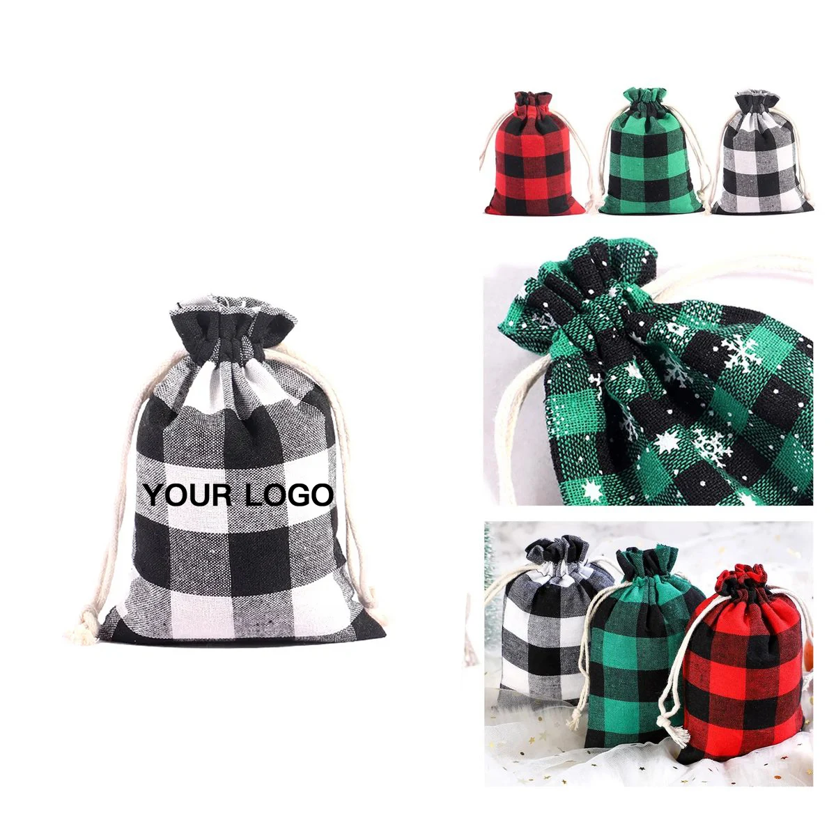 Eco Friendly Cotton Bag for Jewelry or Candy 1