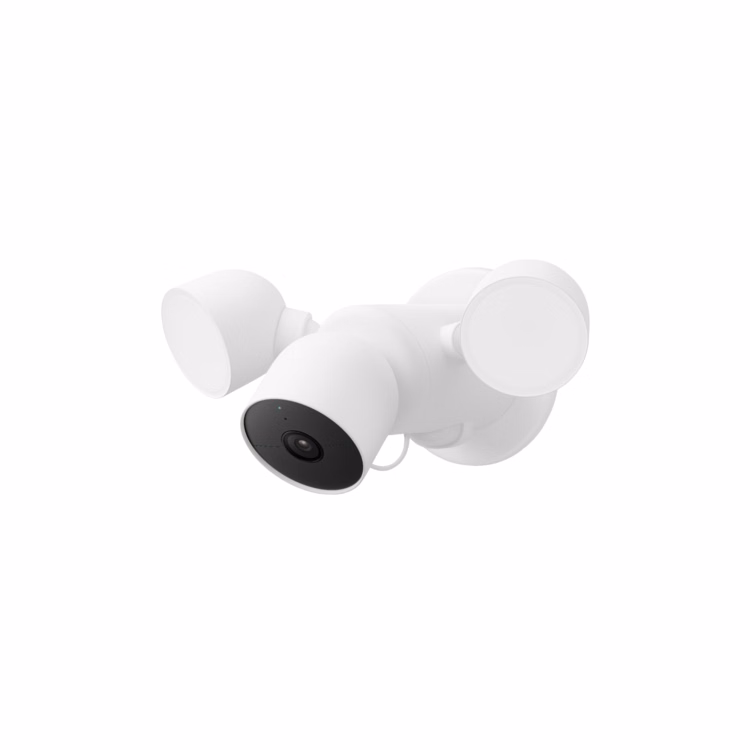 Google Nest Cam with Floodlight (Wired) - Snow