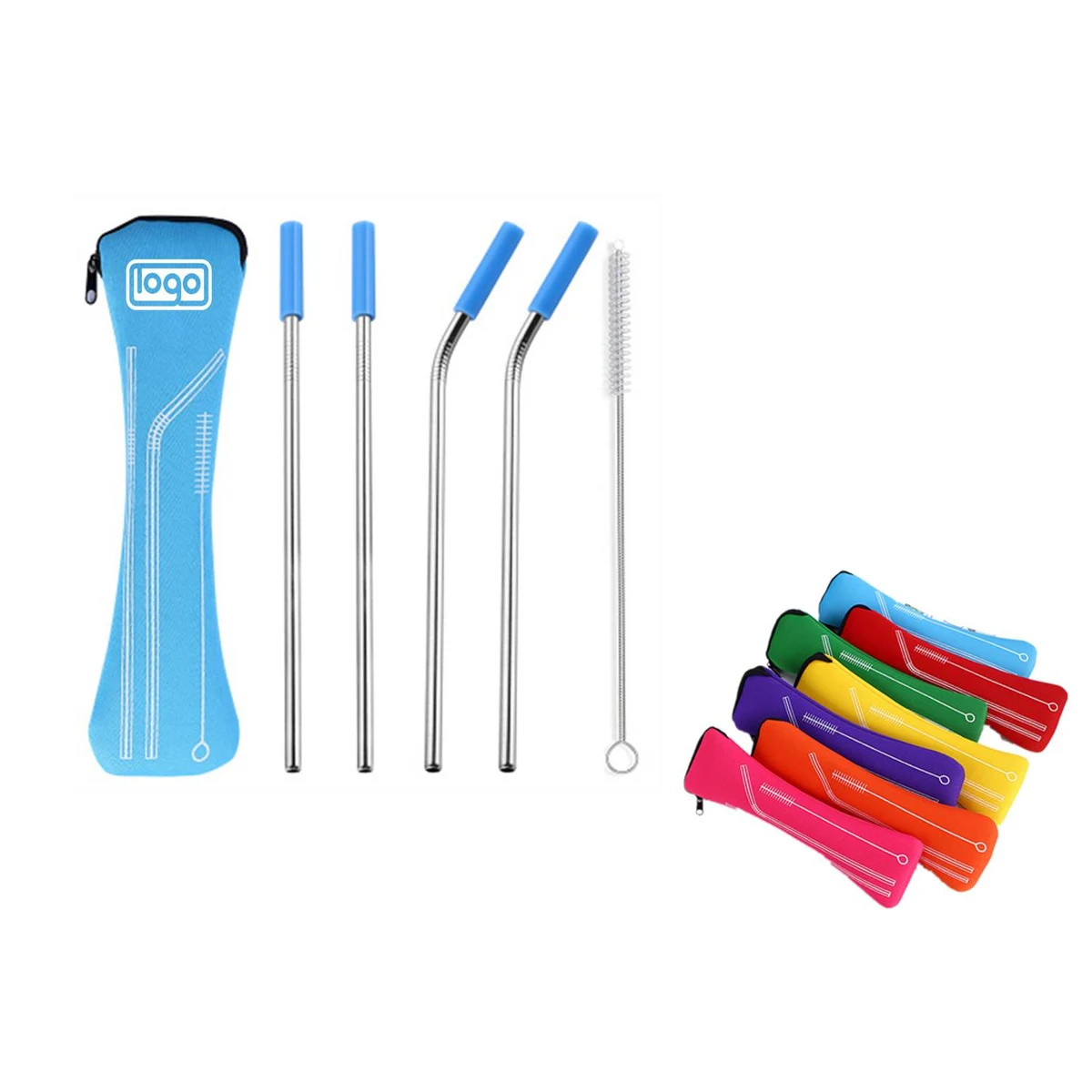 Stainless Steel Straws Cleaning Brush Set 1