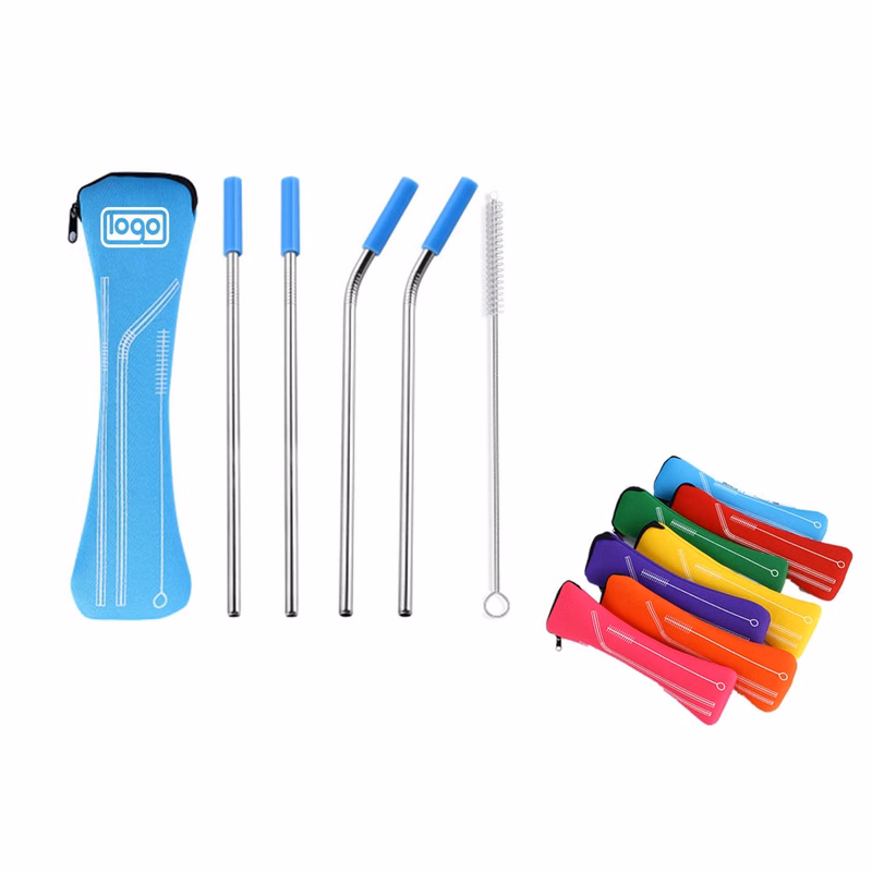 Stainless Steel Straws Cleaning Brush Set