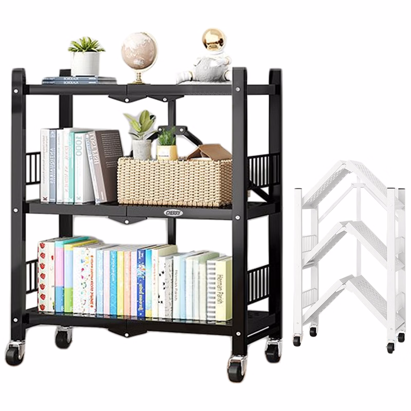 3 Tier Carbon Steel Foldable Storage Shelf