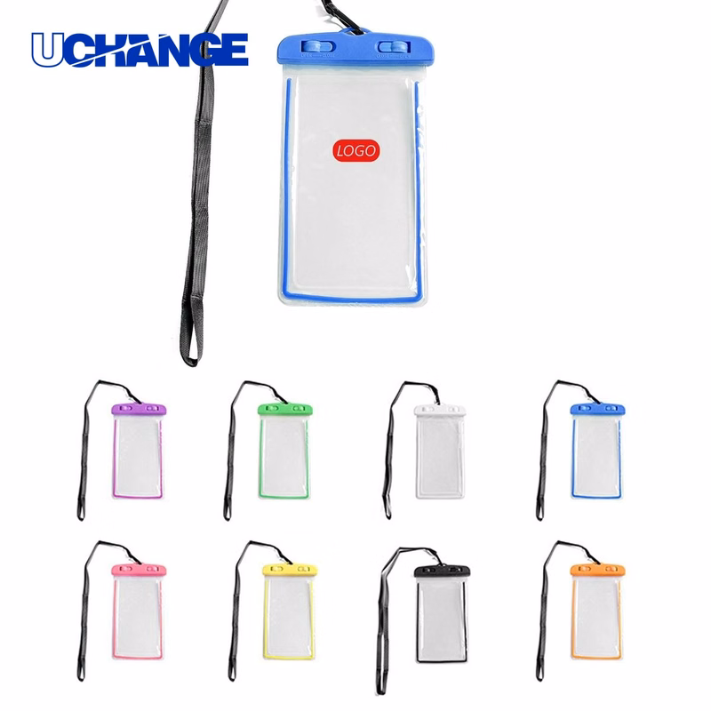 Swimming Waterproof Phone Bag with Lanyard