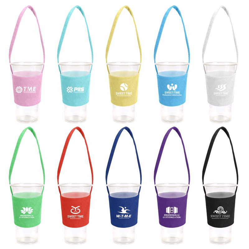 Portable Cup Holder With Handle