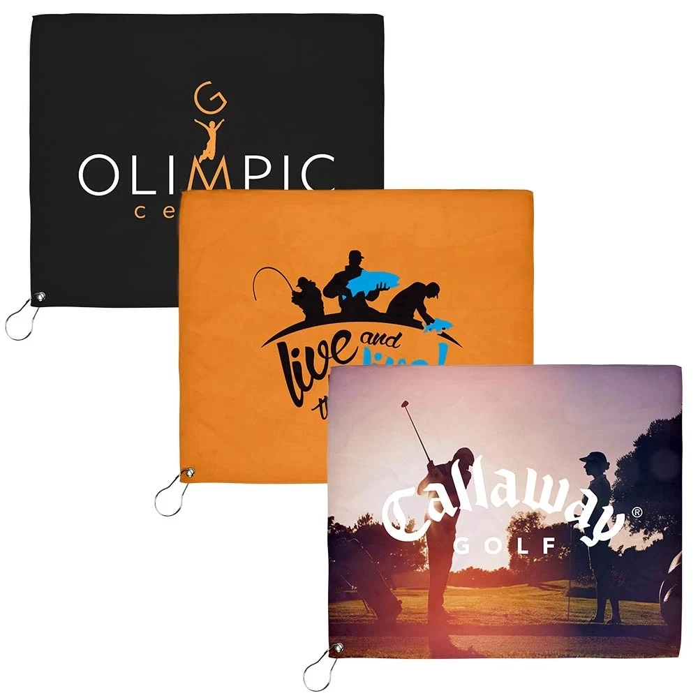 18x15 Sublimated Golf Towel - 200GSM 1