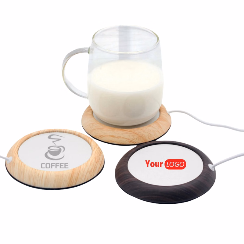 Custom Logo Smart USB Coffee Mug Cup Warmer For Office Desk