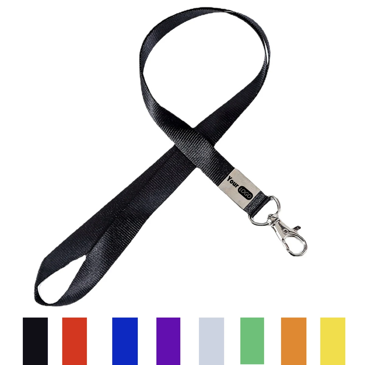 Durable Lanyard for Name Badges with Metal Clip 1