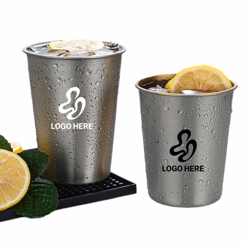 MOQ20 10 Oz 304 Stainless Steel Beer Cup