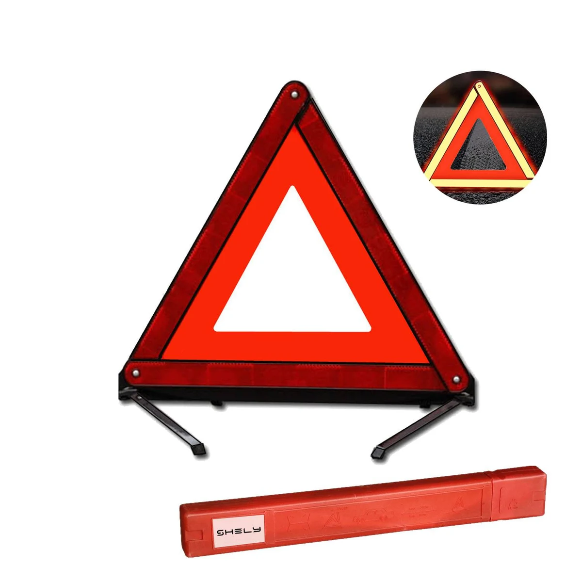 Traffc Foldable Safety Warning Triangle 1