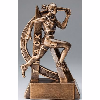 6-1/2" Ultra Action Female Track Runner Sports Resin