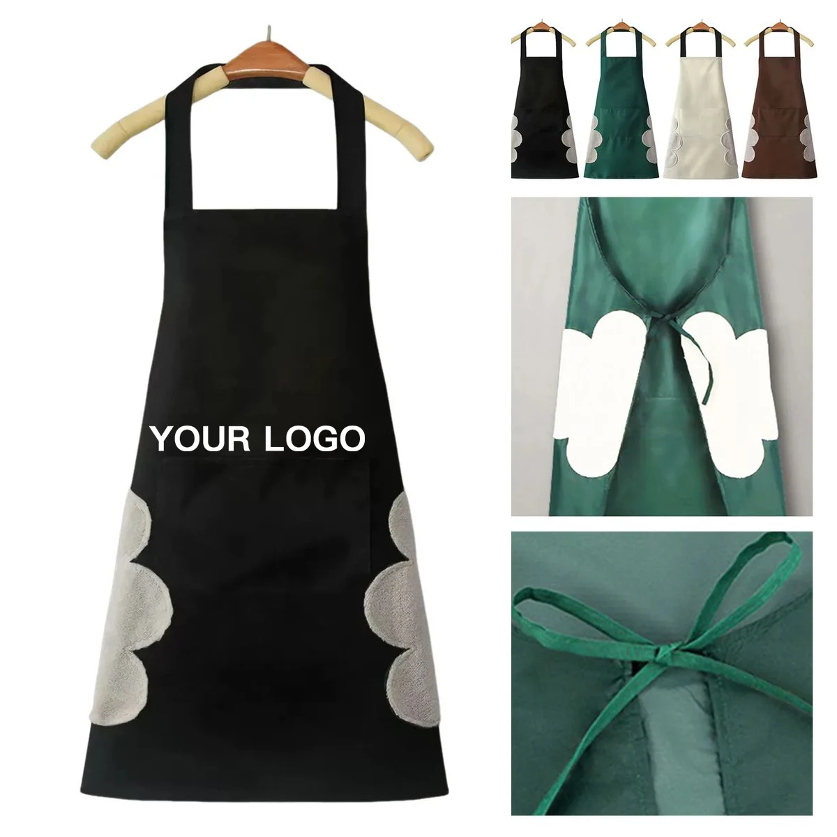 PVC Waterproof Cooking Kitchen Apron 1