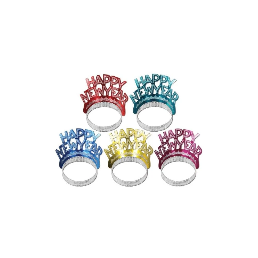 Happy New Year Tiaras - Assorted 1