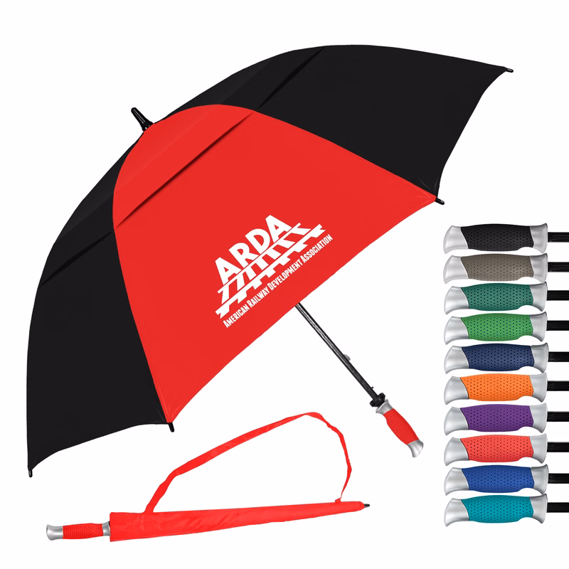 The Vented Typhoon Tamer Golf Umbrella
