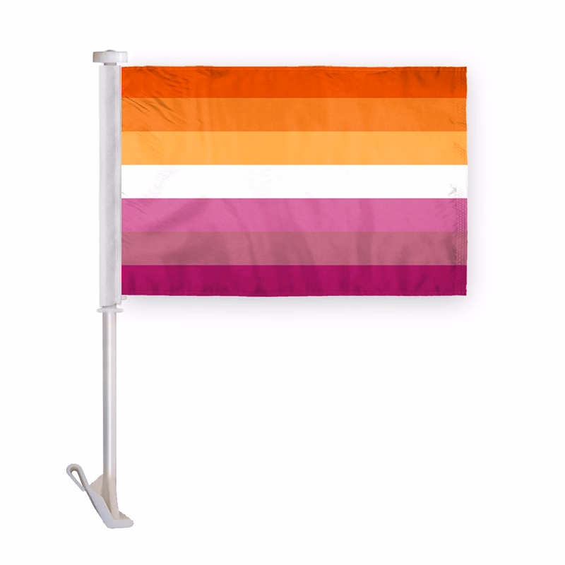 10.5" x 15 " Butch Lesbian Premium Car Flag