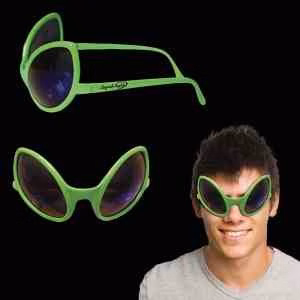 Green Alien Costume Sunglasses