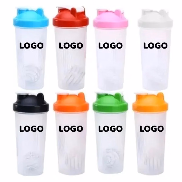 20 oz Leak-Proof Fitness Shake Cup with Gym Hydration Bottle